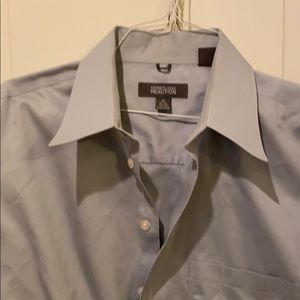 Light gray men’s dress shirt
